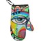 Abstract Eye Painting Personalized Oven Mitt
