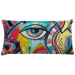 Abstract Eye Painting Pillow Case