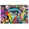 Abstract Eye Painting Personalized Placemat (Back)