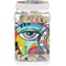 Abstract Eye Painting Pet Jar - Front Main Photo