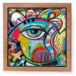 Abstract Eye Painting Pet Urn