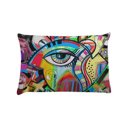 Abstract Eye Painting Pillow Case - Standard