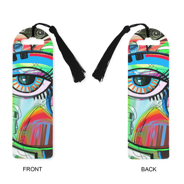 Abstract Eye Painting Plastic Bookmarks - Approval