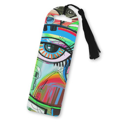 Abstract Eye Painting Plastic Bookmark