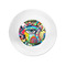 Abstract Eye Painting Plastic Party Appetizer & Dessert Plates - Approval