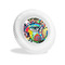Abstract Eye Painting Plastic Party Appetizer & Dessert Plates - Main/Front