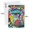 Abstract Eye Painting Playing Cards - Approval