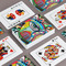 Abstract Eye Painting Playing Cards - Front & Back View