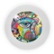 Abstract Eye Painting Melamine Bowl - Center