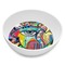 Abstract Eye Painting Melamine Bowl - Side and center