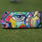 Abstract Eye Painting Putter Cover - Front