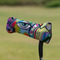 Abstract Eye Painting Putter Cover - On Putter