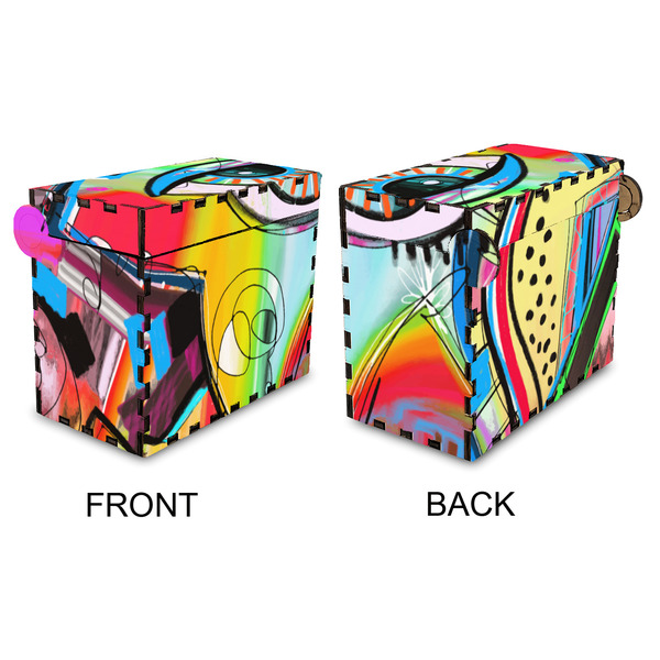 Abstract Eye Painting Recipe Box - Full Color - Approval