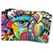Abstract Eye Painting Rectangular Fridge Magnet - THREE