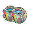 Abstract Eye Painting Sandstone Car Coasters