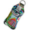 Abstract Eye Painting Sanitizer Holder Keychain - Large in Case
