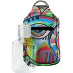 Abstract Eye Painting Hand Sanitizer & Keychain Holder