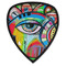 Abstract Eye Painting Shield Patch