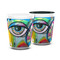 Abstract Eye Painting Shot Glass - PARENT/MAIN (white)