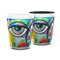 Abstract Eye Painting Ceramic Shot Glass - 1.5 oz