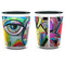 Abstract Eye Painting Shot Glass - Two Tone - APPROVAL