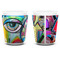 Abstract Eye Painting Shot Glass - White - APPROVAL