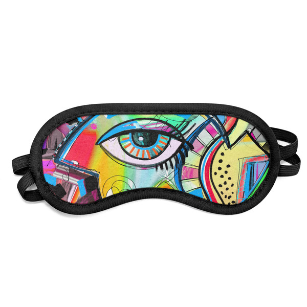 Custom Abstract Eye Painting Sleeping Eye Mask - Small