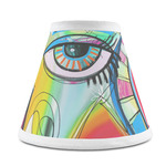 Abstract Eye Painting Chandelier Lamp Shade