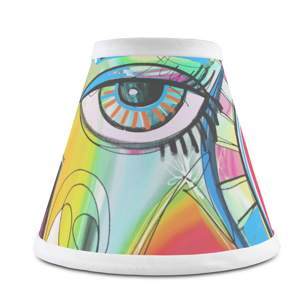 Custom Abstract Eye Painting Chandelier Lamp Shade