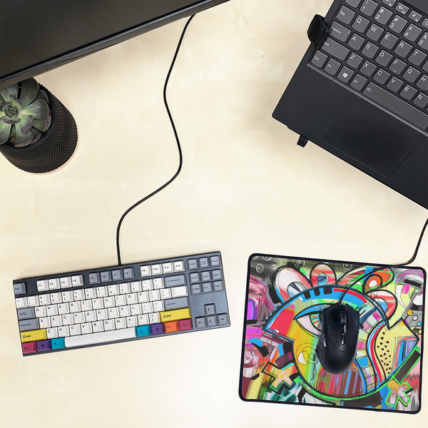Abstract Eye Painting Small Gaming Mats - LIFESTYLE
