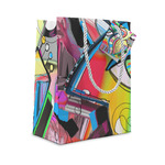 Abstract Eye Painting Small Gift Bag