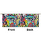 Abstract Eye Painting Small Zipper Pouch Approval (Front and Back)