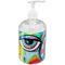 Abstract Eye Painting Acrylic Soap & Lotion Bottle