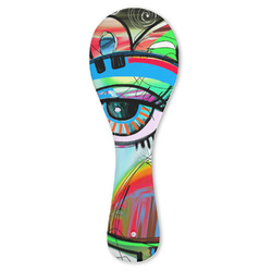 Abstract Eye Painting Ceramic Spoon Rest