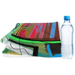 Abstract Eye Painting Sports & Fitness Towel