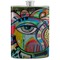 Abstract Eye Painting Stainless Steel Flask