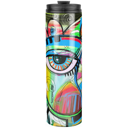 Abstract Eye Painting Stainless Steel Skinny Tumbler - 20 oz
