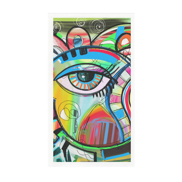 Custom Abstract Eye Painting Guest Paper Towels - Full Color - Standard