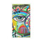 Abstract Eye Painting Standard Guest Towels in Full Color