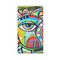 Abstract Eye Painting Guest Paper Towels - Full Color - Standard