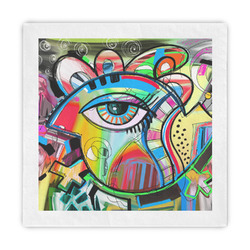 Abstract Eye Painting Standard Decorative Napkins