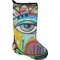 Abstract Eye Painting Stocking - Single-Sided
