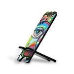 Abstract Eye Painting Stylized Cell Phone Stand - Large