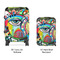 Abstract Eye Painting Suitcase Set 4 - APPROVAL