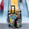 Abstract Eye Painting Suitcase Set 4 - IN CONTEXT