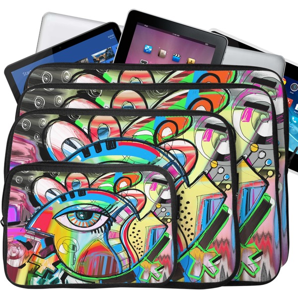 Abstract Eye Painting Tablet & Laptop Case Sizes