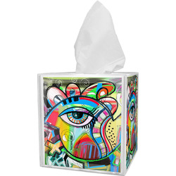 Abstract Eye Painting Tissue Box Cover