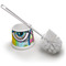 Abstract Eye Painting Toilet Brush