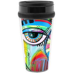 Abstract Eye Painting Acrylic Travel Mug without Handle