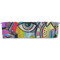Abstract Eye Painting Valance - Front